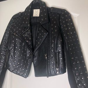Pins & Needles Faux Leather Jacket